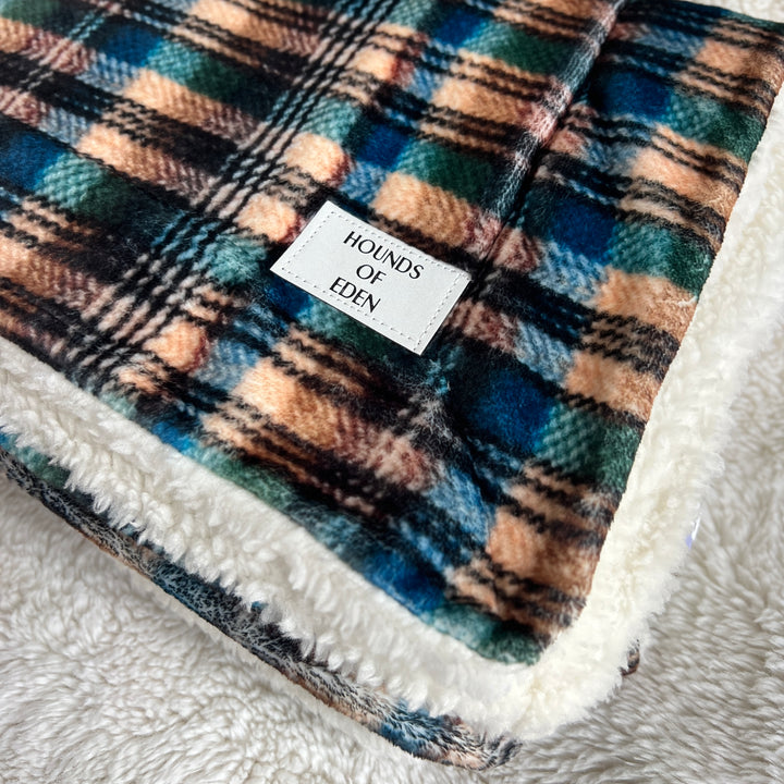 Oak Forest Plaid Snuggle Blanket