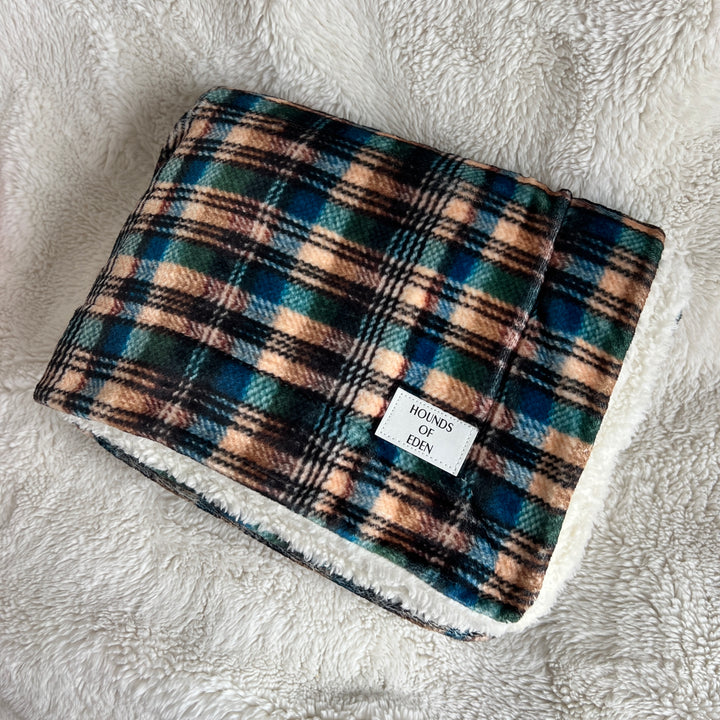 Oak Forest Plaid Snuggle Blanket