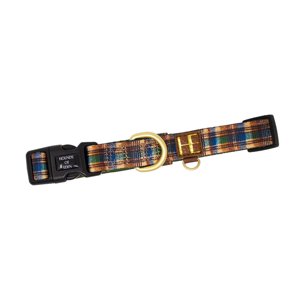 Oak Forest Plaid Dog Harness (XXS-XS)