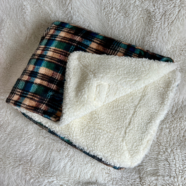 Oak Forest Plaid Snuggle Blanket