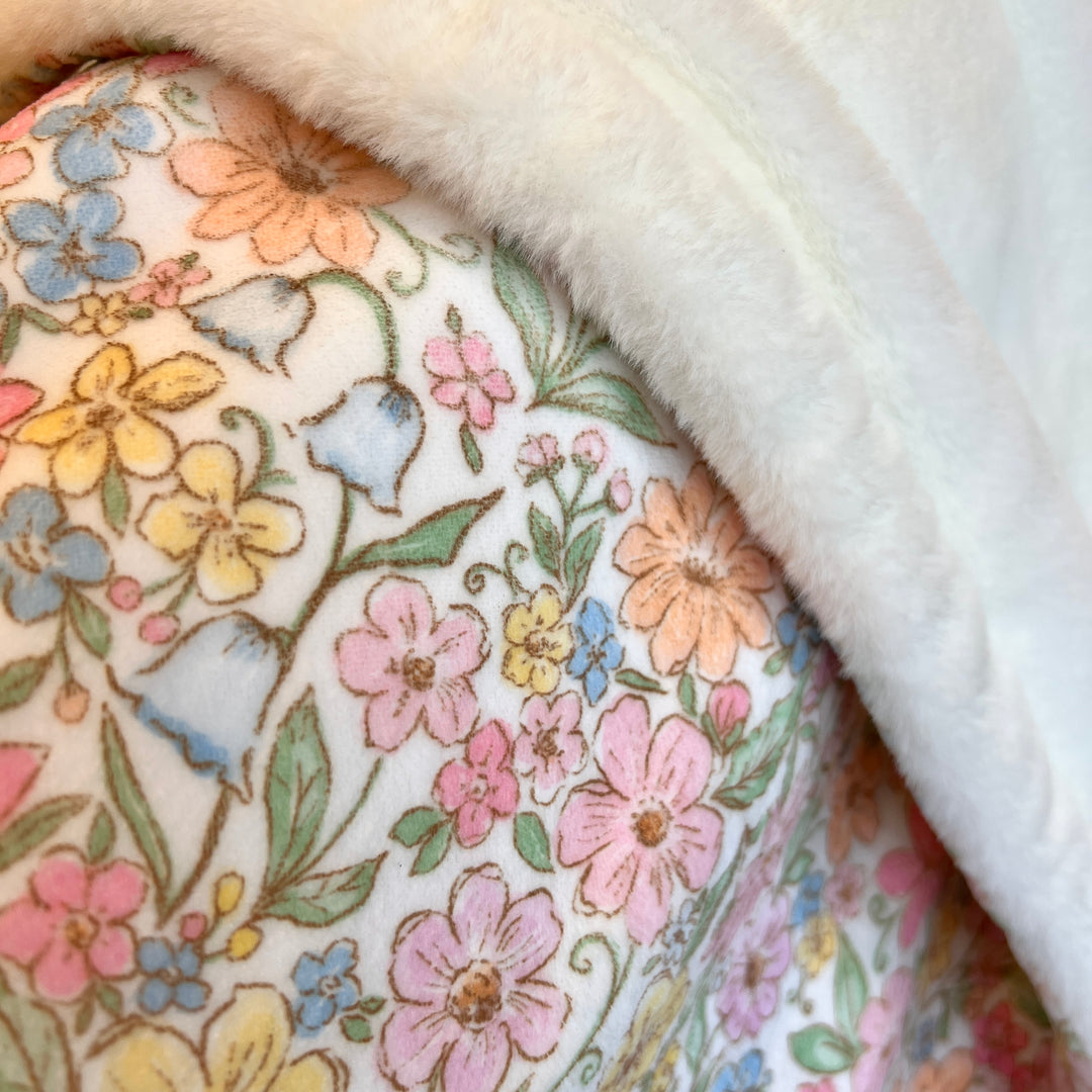 Pastel Petal - Supaw Sized Faux Fur Blanket