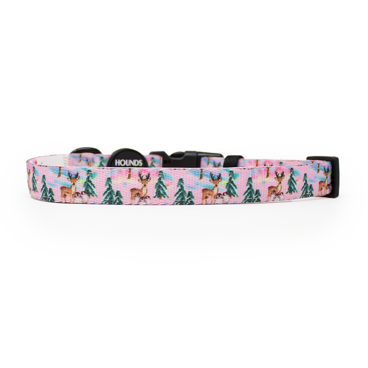 Aurora Nights - Hundegeschirr mit rosa Pinguin-Design 