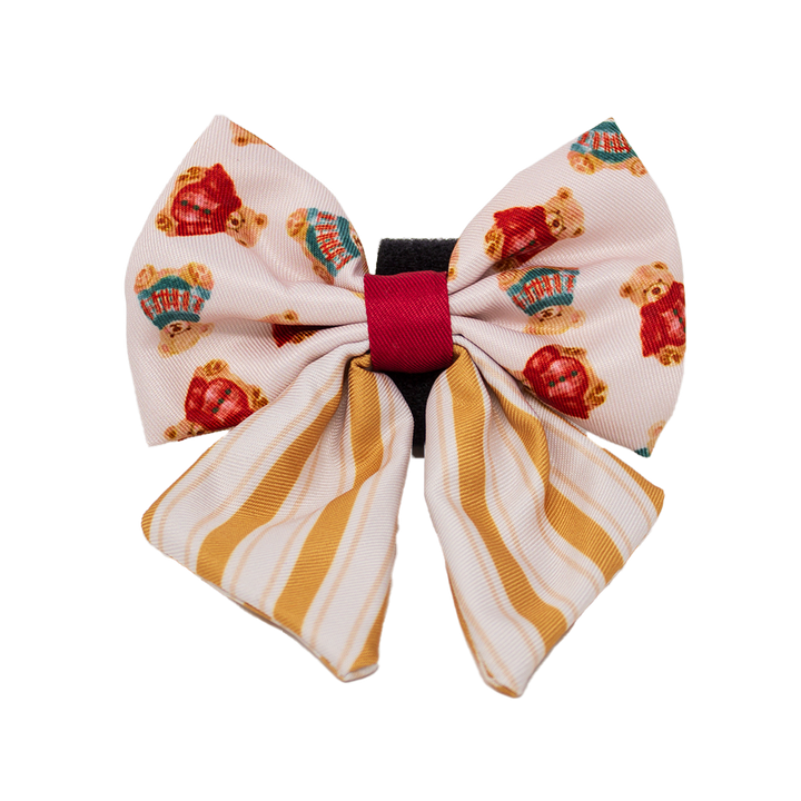 Harrold + Hattie Bears Dog Sailor Bow Tie