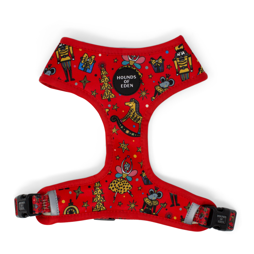 The Foxy Nutcracker - Christmas 'Jumper' Reversible Dog Harness