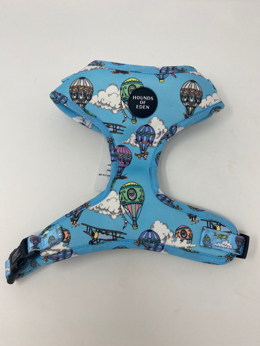 Outlet - LARGE 'UP, PUPILOT UP!' - HOT AIR BALLOON + PLANE DOG HARNESS - 0070