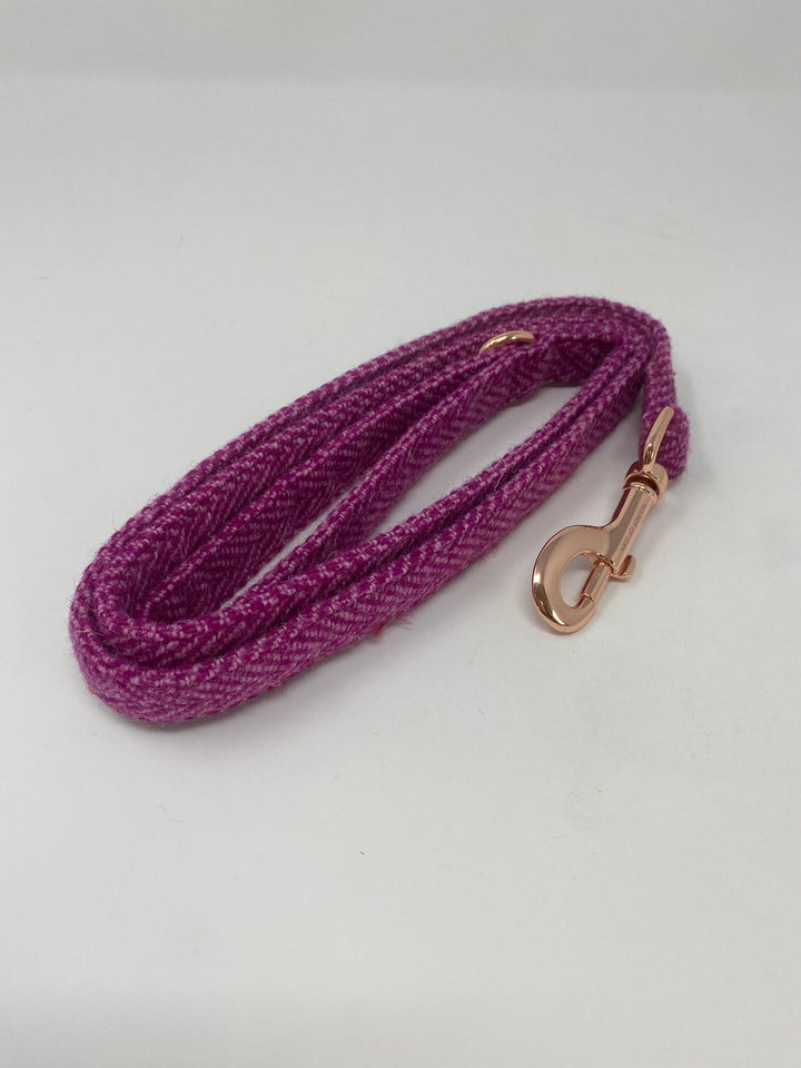 Outlet - 'BELLA' HARRIS TWEED DOG LEAD - 0017