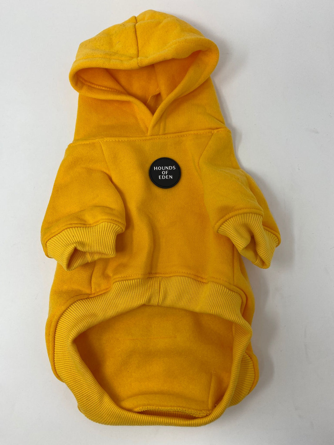 Outlet - MEDIUM DOG HOODIE - SUNFLOWER YELLOW - 0048