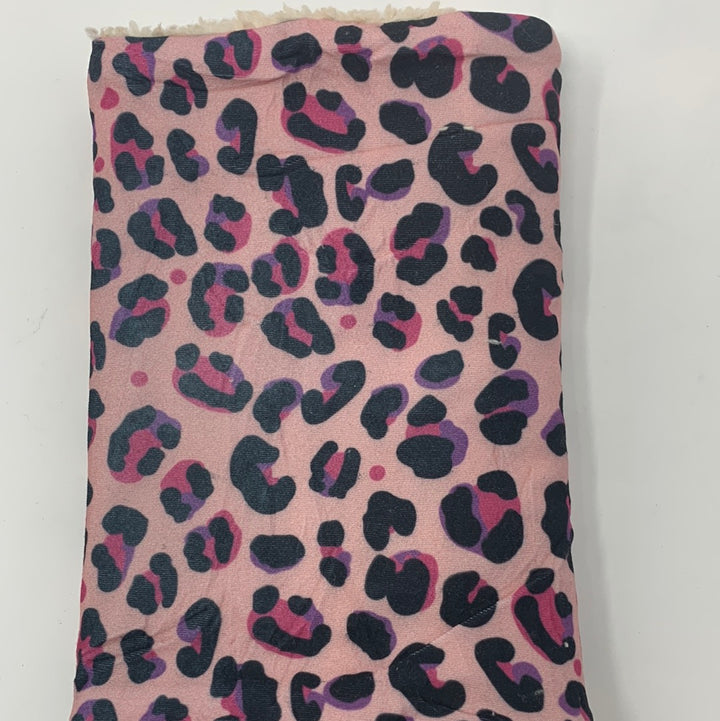 OUTLET-MEDIUM BLUSHING LEOPARD DOG SNOOD-0104